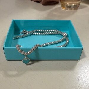 Tiffany’s Return to Tiffany Silver Heart Pendant Necklace
